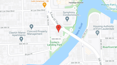 Map of the neighborhood around New River Villas Retirement