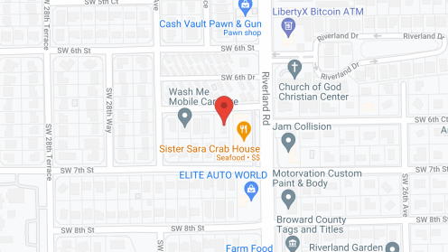 Map of the neighborhood around Lulu's Boarding Home
