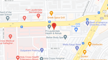 Fort Lauderdale Health & Rehab in google map