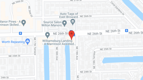Map of the neighborhood around Windsor Place Retirement Home