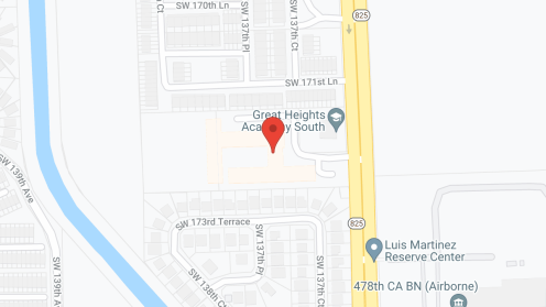 Map of the neighborhood around Seasons Gardens