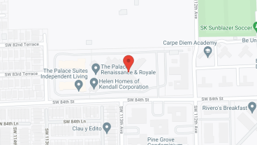 Palace At Kendall in google map
