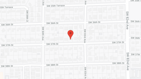 Map of the neighborhood around Abuelito's Retirement Home