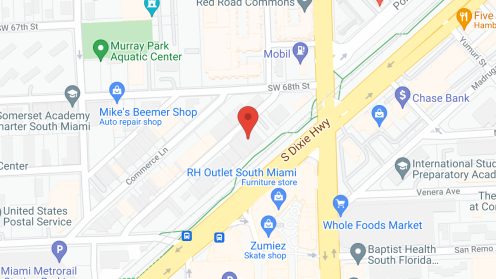 Map of the neighborhood around Fellowship House