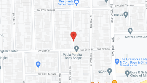 Map of the neighborhood around Assisted Living Retirement Home II