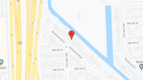 Map of the neighborhood around Lugar de Amor ALF