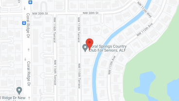 Coral Springs Country Club for Seniors in google map