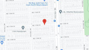 Colonial at Miami in google map