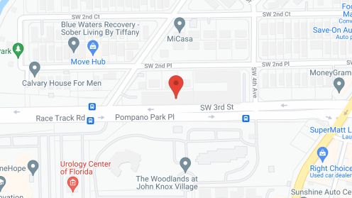 Map of the neighborhood around The W at Pompano Beach