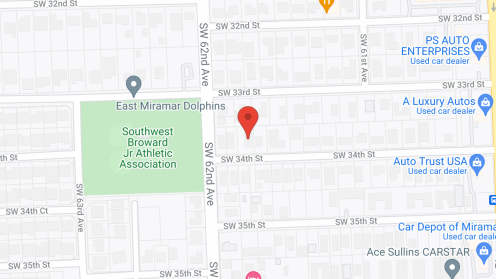 Map of the neighborhood around South Oaks ALH