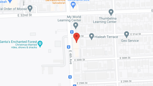 Map of the neighborhood around Villa Rosa IV Inc
