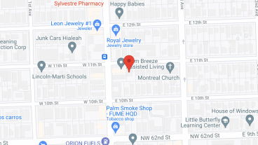 Palm Breeze in google map