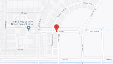 Brennity at Vero Beach Senior Living in google map