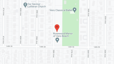 Rosewood Manor of Vero Beach in google map
