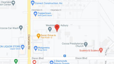 Asbury Arms Apartments in google map
