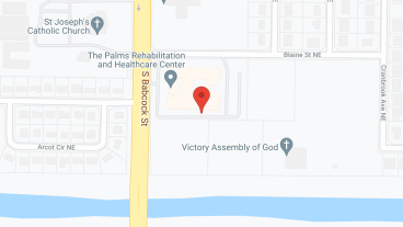 The Palms in google map