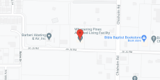 Whispering Pines in google map