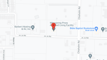 Whispering Pines in google map