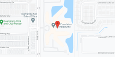 The Fountains of Melbourne in google map