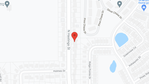 Map of the neighborhood around Julie's Retirement Resort