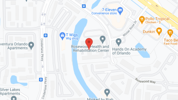 Rosewood Health & Rehab Ctr in google map
