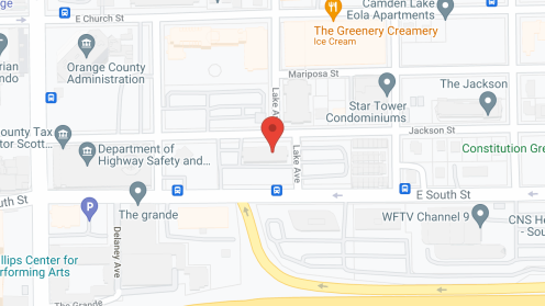Map of the neighborhood around Orlando Central Towers Inc