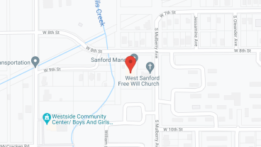 Sanford Manor in google map