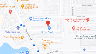 Villas of Orange City in google map