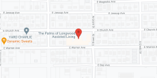 The Palms of Longwood in google map