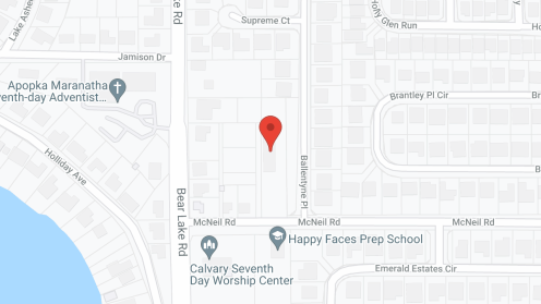 Map of the neighborhood around Greenbriar Retirement