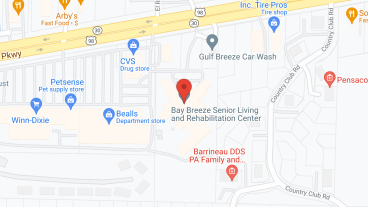 Bay Breeze Senior Living and Rehabilitation C in google map