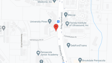 University Pines by Sky Active Living in google map