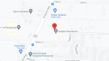 Sodalis Pensacola in google map