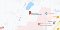 Washington Rehab and Nursing in google map