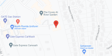 Coves in google map