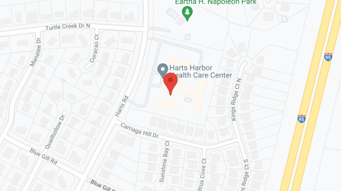 Map of the neighborhood around Paradise Pine Health Care Ctr