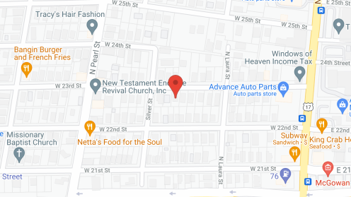 Map of the neighborhood around Avery's Home Care
