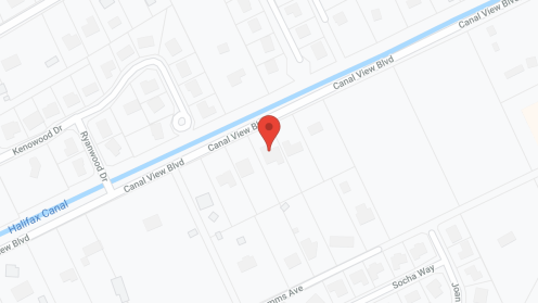 Map of the neighborhood around Canal View Rest Home