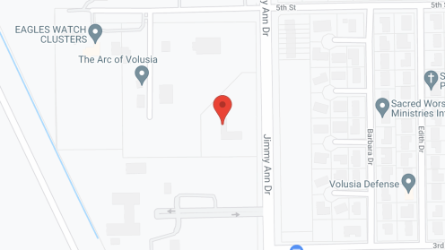 Map of the neighborhood around Dove Villas