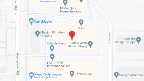 Map of the neighborhood around Asera Care Indianapolis