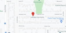 Hillsdale Care Home in google map