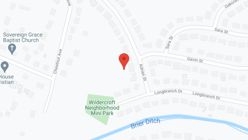 Map of the neighborhood around Ameristar Assisted Living