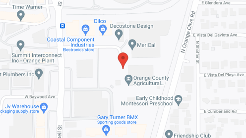 Map of the neighborhood around Agape Orange Home II