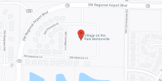 Village on the Park Bentonville in google map