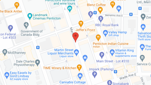 Map of the neighborhood around Charles Manor