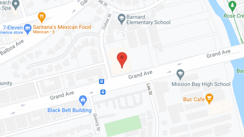 Map of the neighborhood around ActivCare at Mission Bay