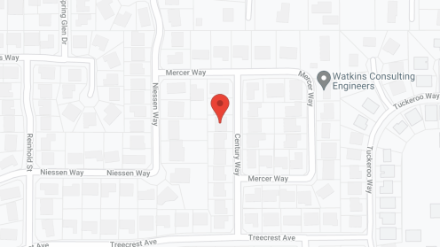 Map of the neighborhood around Century Care Home