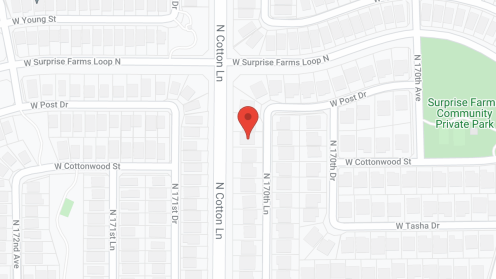 Map of the neighborhood around Paradise Assisted Living