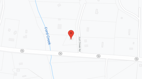 Map of the neighborhood around The Zion