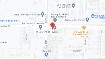 The Gardens at Tavares in google map
